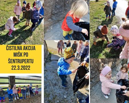 čistilna akcija - miške
